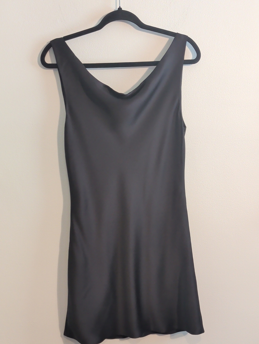 NORMA KAMALI satin cowl neck slip dress - size medium - Picture 5 of 10